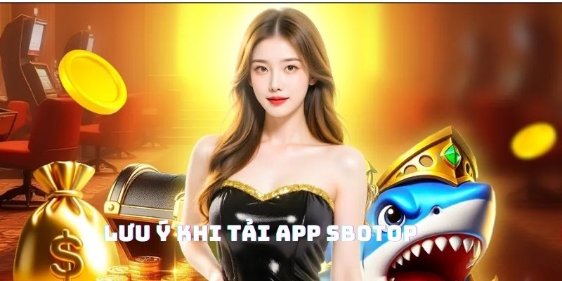 vài lưu ý khi tải app sbotop